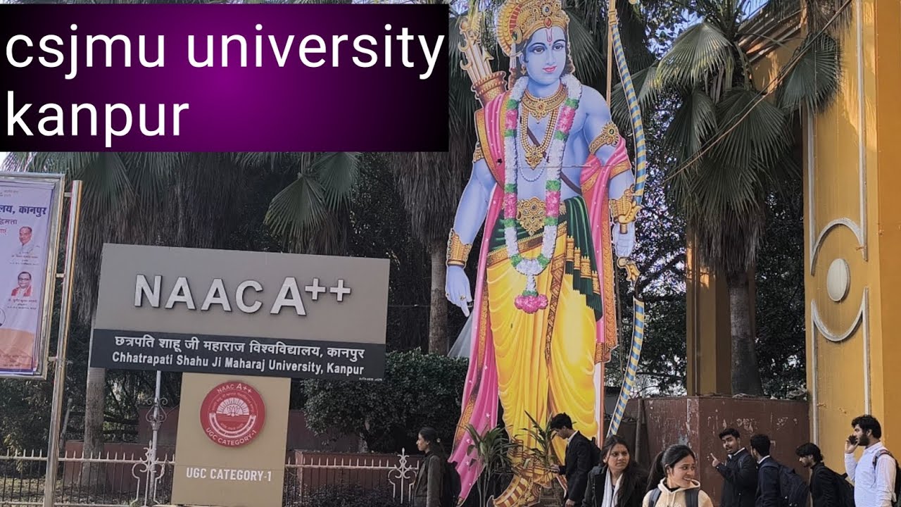 Csjmu university kanpur 👆👆vlog #minivlog 