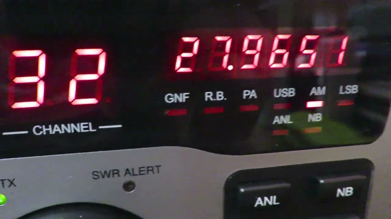 Galaxy DX-2547 Sideband Base  on the bench at BCool Radios in Seattle