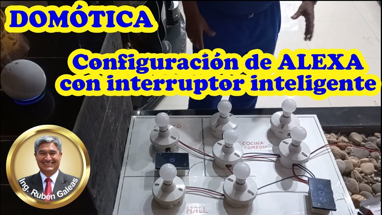 💥Configuración de INTERRUPTOR INTELIGENTE para controlar ALEXA. Echo dot 5ta generación.