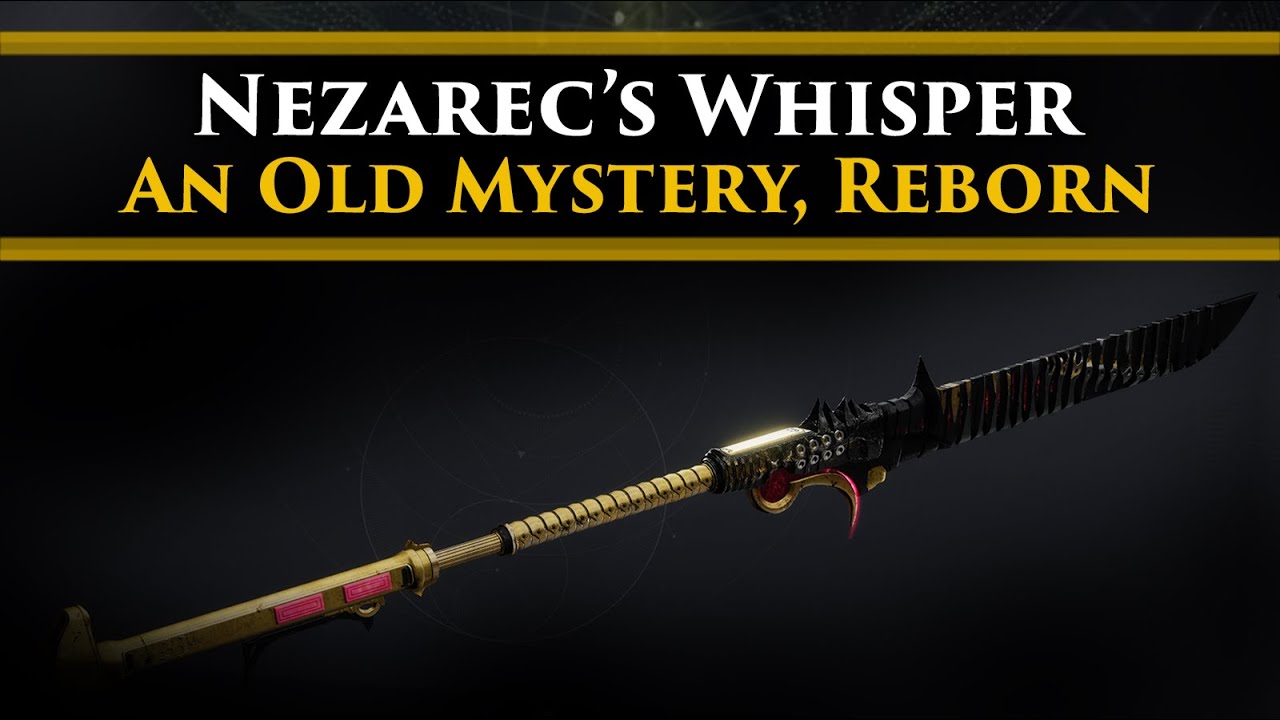 Destiny 2 Lore - Nezarec's Whisper! Is Nezarec a Disciple of the Witness? An old mystery!