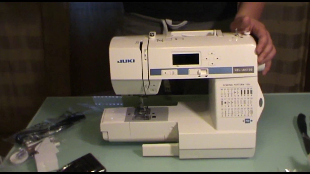 UNBOXING JUKI 5100 [ITA]