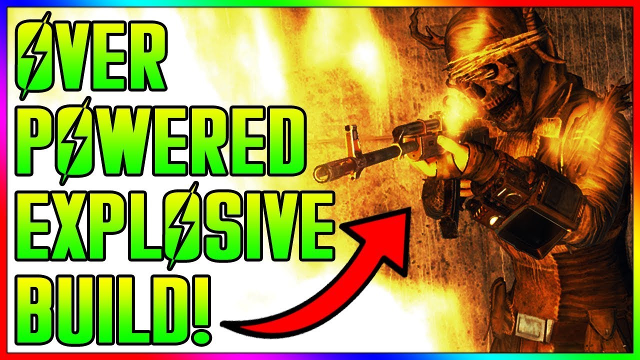 Fallout 76 - INSANELY OP Legendary Explosive Build! [2 Shot Explosive Weapons] (Build Guide)