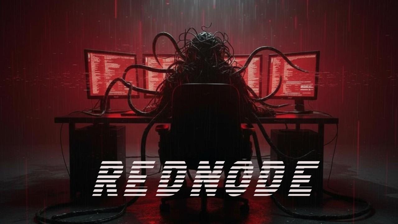 REDNODE Hacker Beat – Dark Cyber Control Vibes (90 BPM)