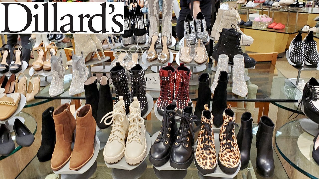 DILLARD'S SHOE SHOPPING DESIGNER HEELS & BOOTS SHOP WITH ME 2021