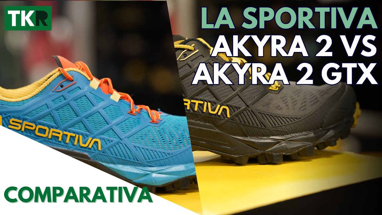 La Sportiva Akyra 2 vs Akyra 2 GTX | Comparativa | Del trail al trekking y ganando ligereza