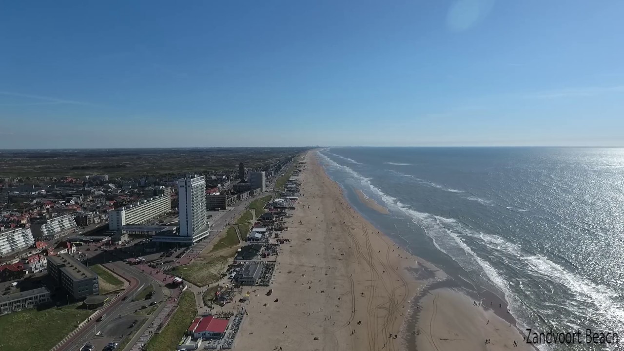 Zandvoort Beach / Zandvoort Strand [1080p60] [DJI Phantom 4]