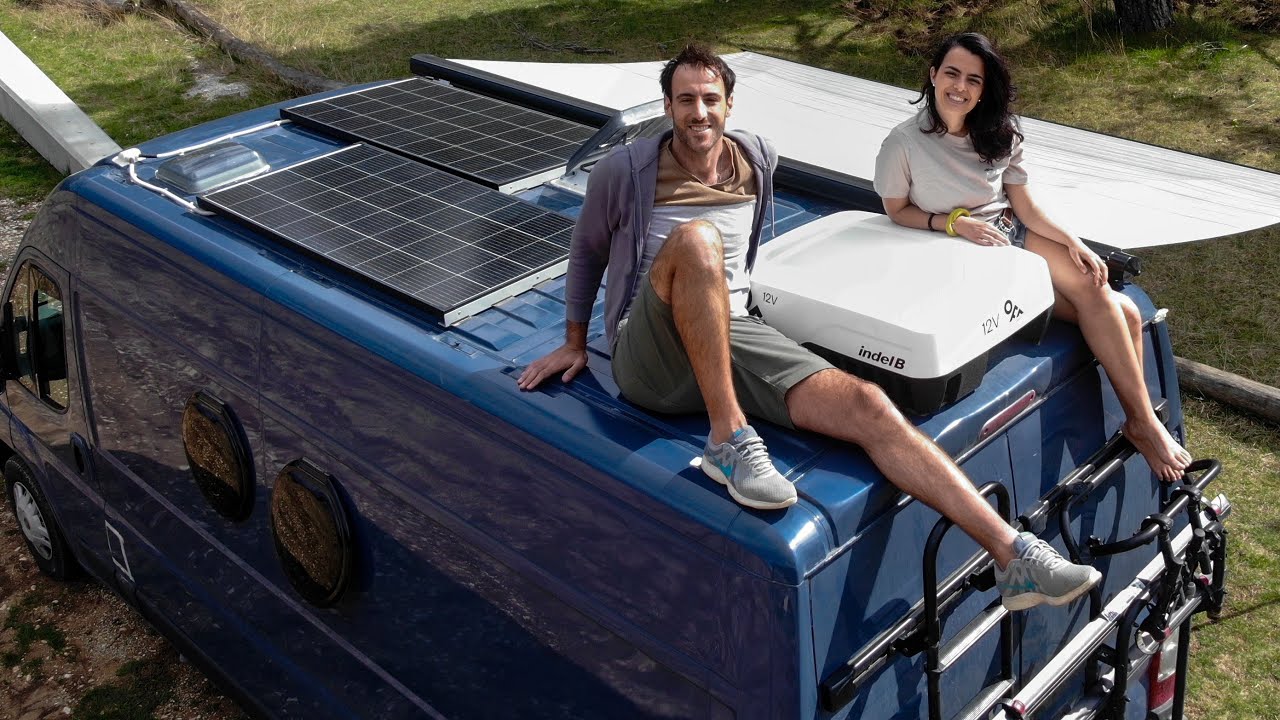 Fine dei lavori di camperizzazione 🚐 Pannelli Solari e Tendalino