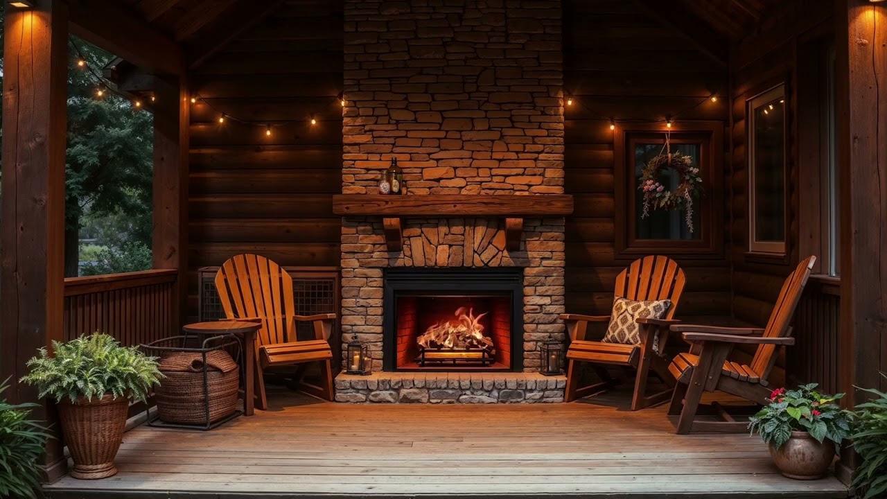Fireplace Relaxation Music 🔥 | Calm Ambient Piano for Stress Relief & Deep Relaxation (3 Hour)