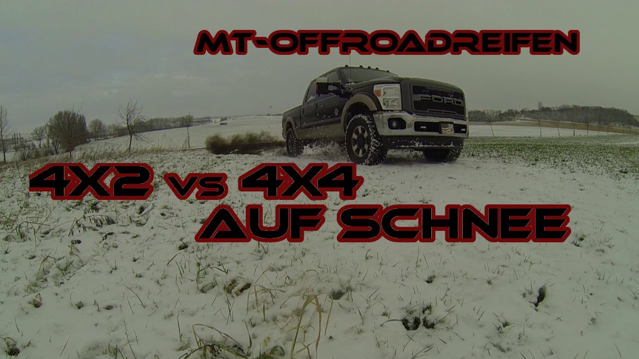 Taugen Offroadreifen im Winter?
