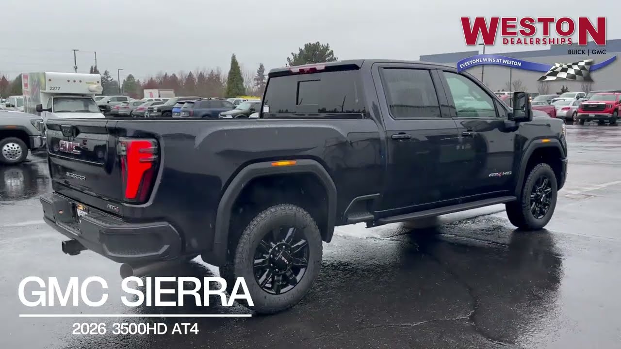 2026 GMC Sierra 3500 HD AT4 | STOCK: GE0224