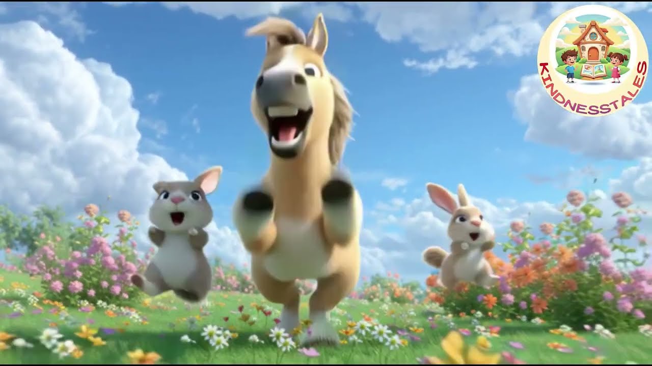 🐴 Little Horse, Big Heart | Motivational Kids Song about Hard Work | KindnessTales