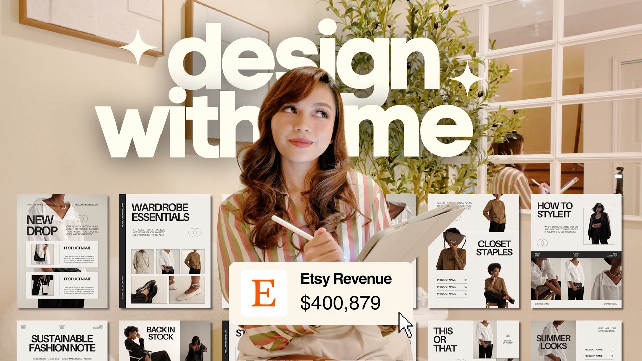 how to create instagram templates that sell on etsy