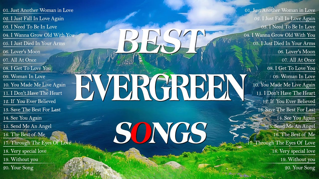 Top 20 Legendary Evergreen Playlist Love Songs🍀The Most Populer Cruisin Love Songs 70's 80's 90's