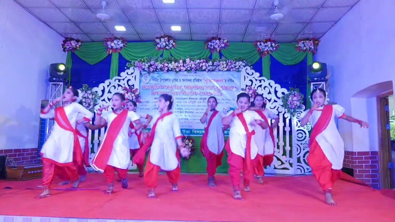 ঝড় এলো এলো ঝড় নাচ💚💚💚