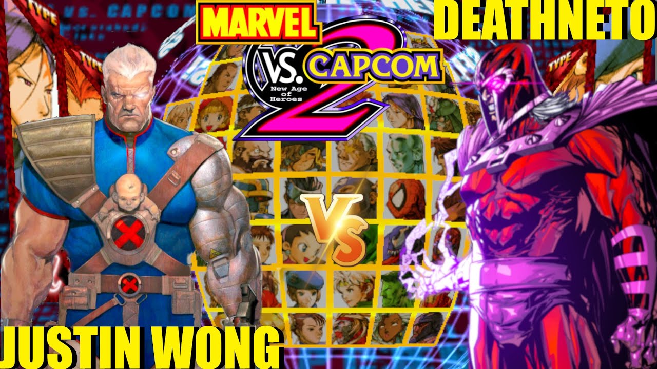 Marvel против Capcom 2: Джастин Вонг против DEATHNETO