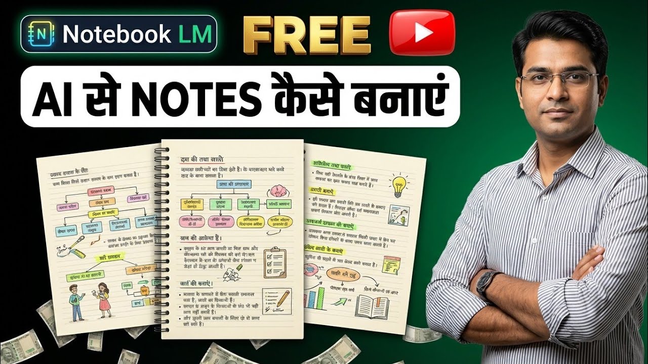 AI se Handwritten notes kaise banaye | ai handwritten notes 🔥 | Notebook LM