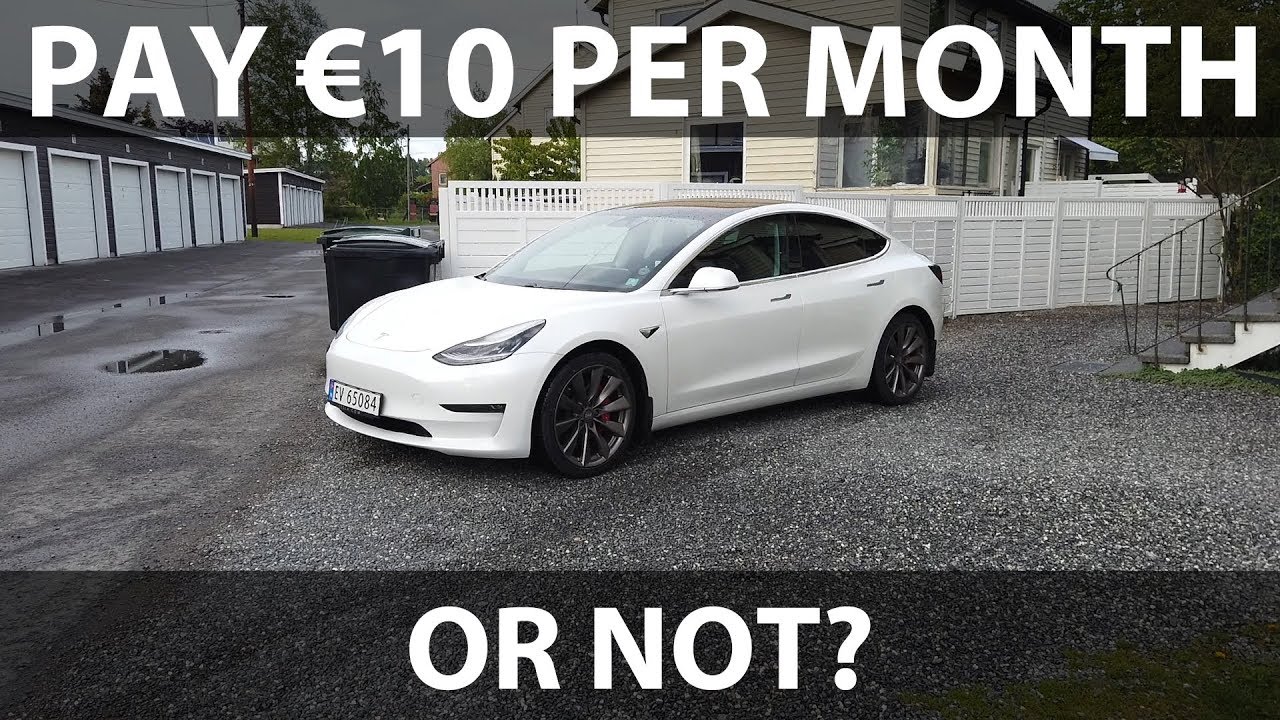 Tesla Model 3 Premium Connectivity expired
