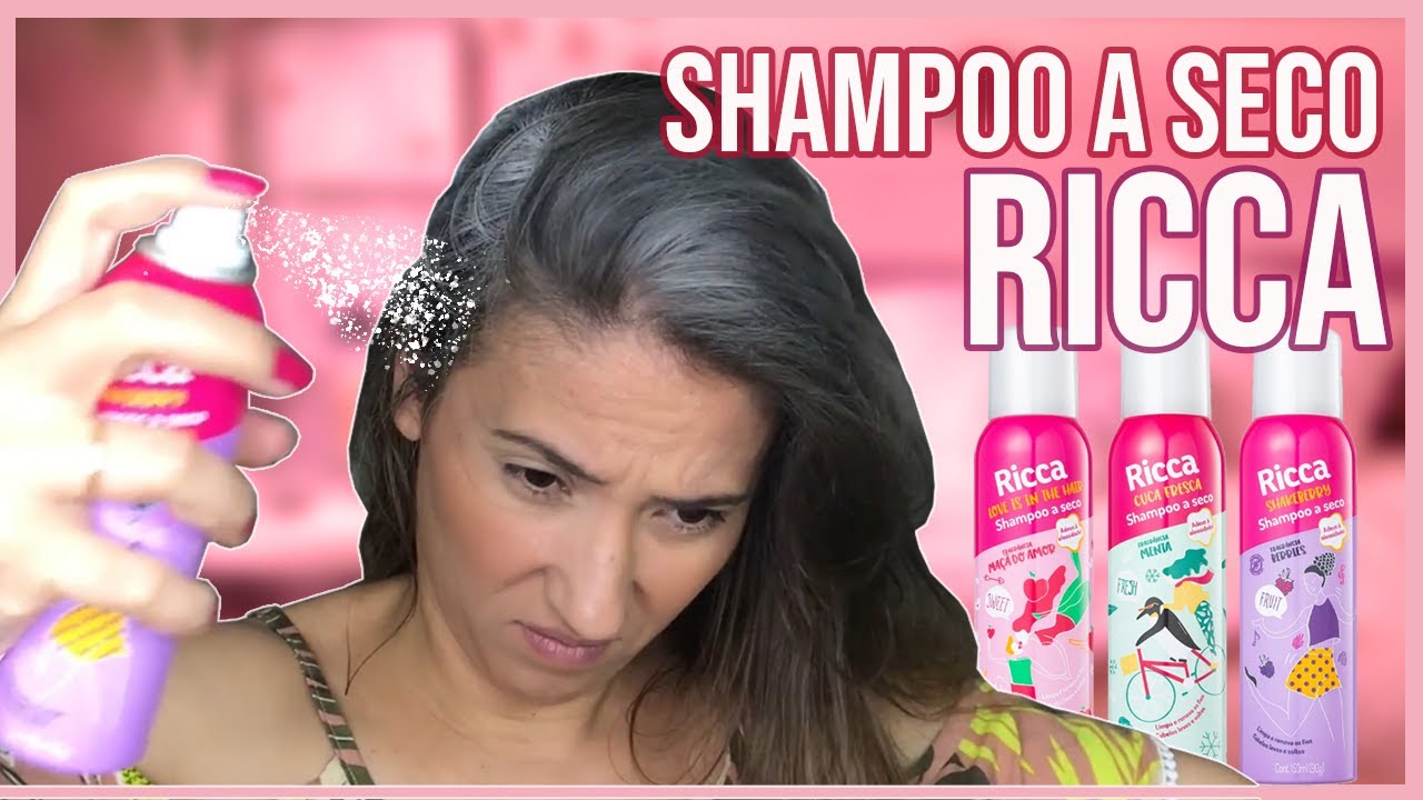Shampoo a seco da Ricca, vale a pena? Maçã do Amor e Shake Berry