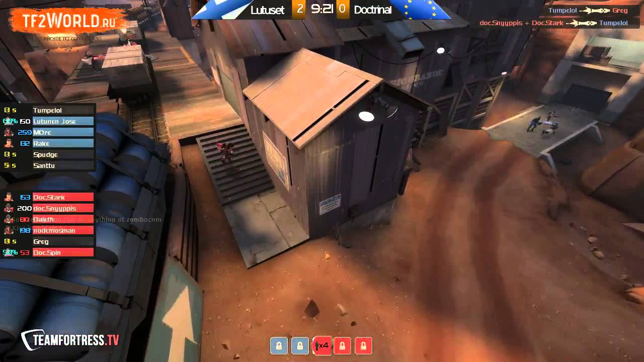 ETF2L 6TH CUP  Четвертьфинал  BO3 Стадия | Doctrinal vs Lutuset [3 map] cp_badlan