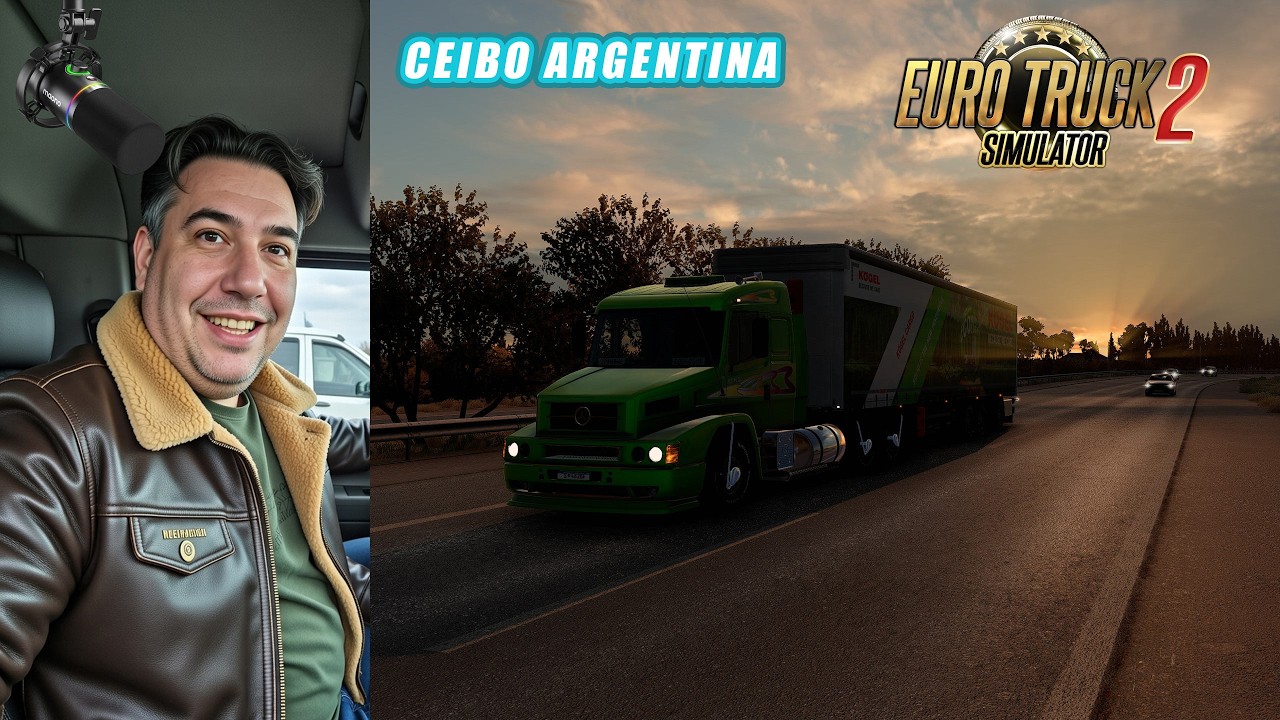 ETS2🧑‍🔧CEIBO ARGENTINA🧩Mercedes LS 1938🌏2026🖼️PNG🎨Snowy Moon🌿Viaje cortito y con mucho
