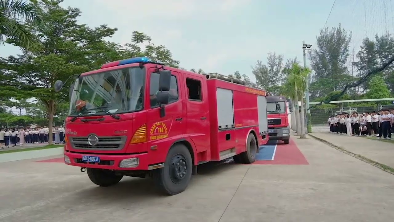 Diễn Tập Phương &Aacute;n PCCC & Cứu Nạn Cứu Hộ Năm Học 2024-2025