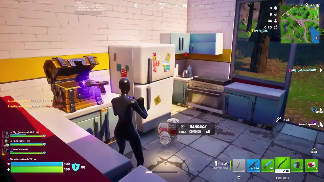 Fortnite ps5 Gameplay Jamaica Worst squad