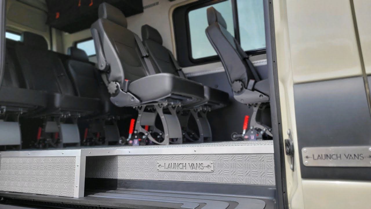 2022 Mercedes Benz Sprinter 144 4x4 Launch Vans Build w\Smartfloor