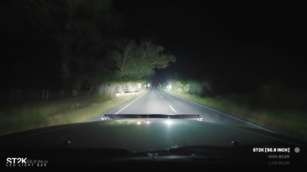 STEDI ST2K LED Light Bar - 50 inch | Driving Footage