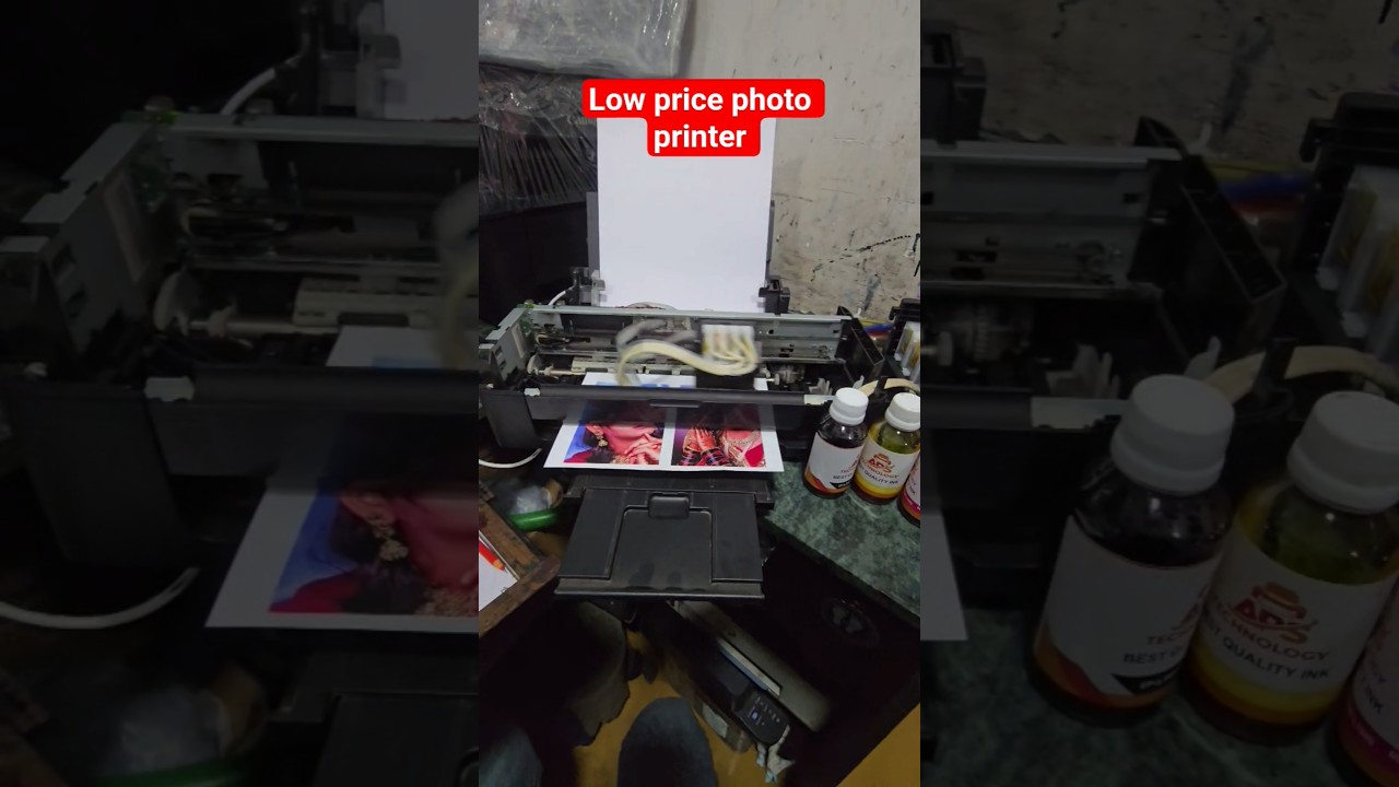 low price low cost printer !! Epson L130 photo Waterproof printing Color #lowprice