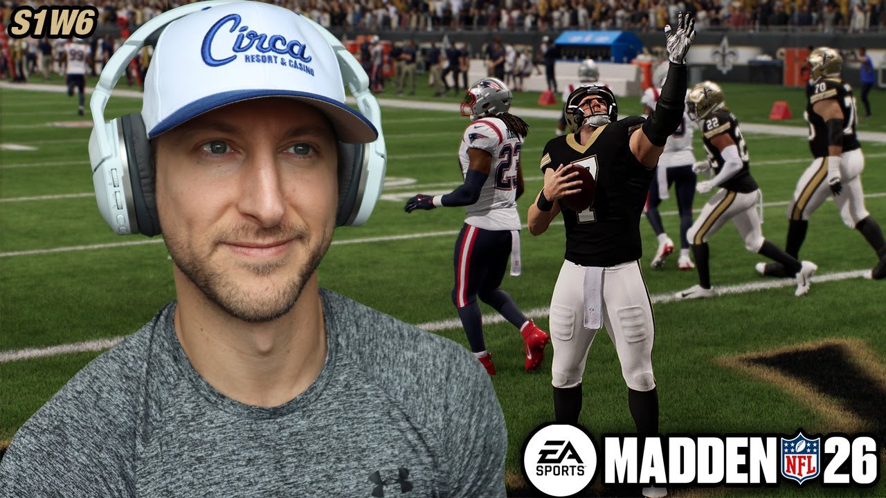 Saints Look to Bounce Back vs Patriots! | Saints vs Patriots | Madden 26 Saints Franchise Mode Ep. 6