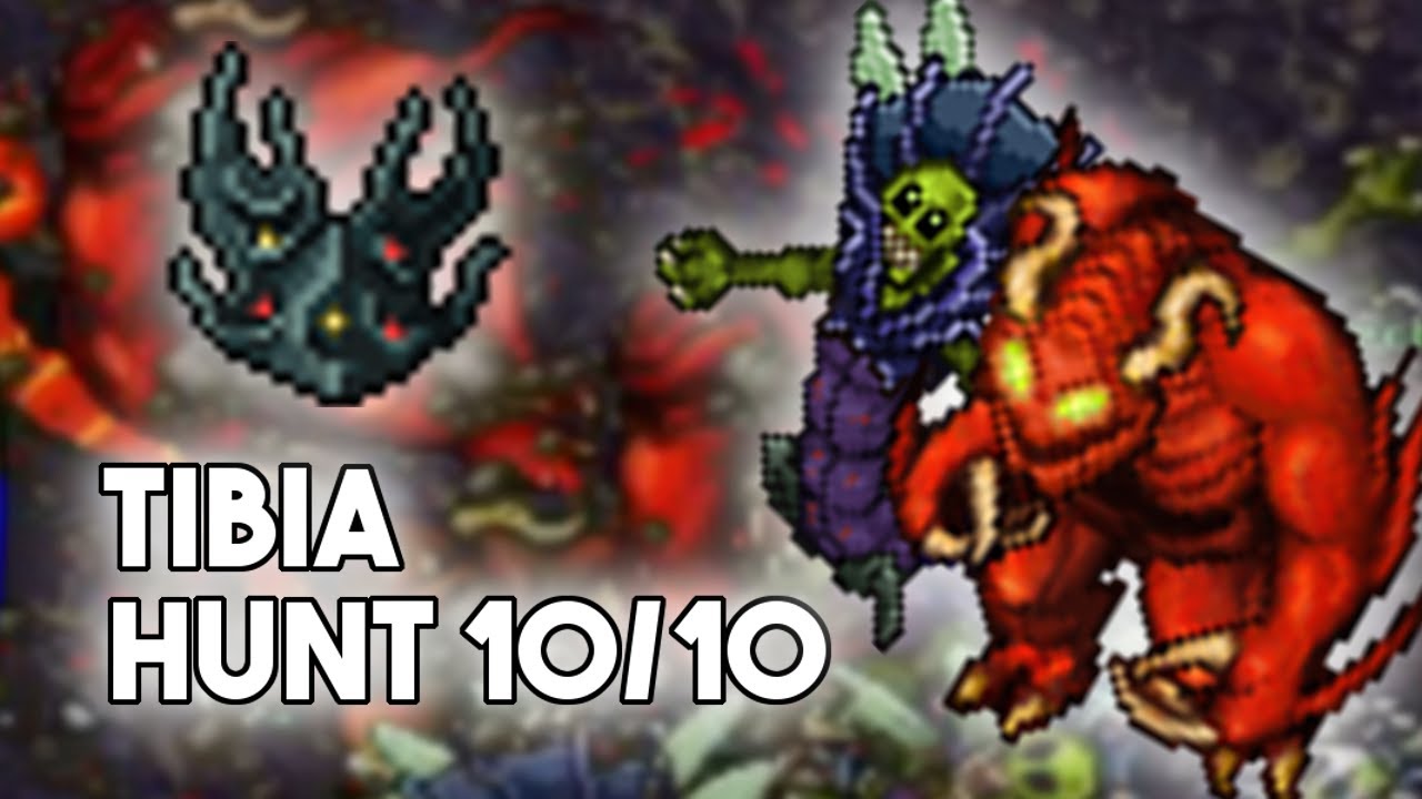 [PL] Tibia | Hunt 10/10 Loot Prey | Demon, Grimeleech #41 (Ferumbras Ascension)
