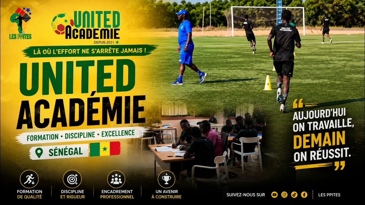 🇸🇳 United Académie : football, éducation et valeurs humaines au cœur du projet