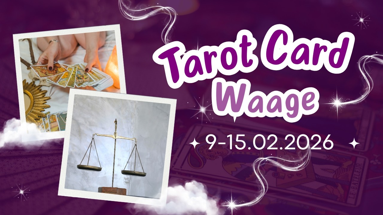 Tarot ♎️ Waage ♎️ Woche 9-15.02.2026 