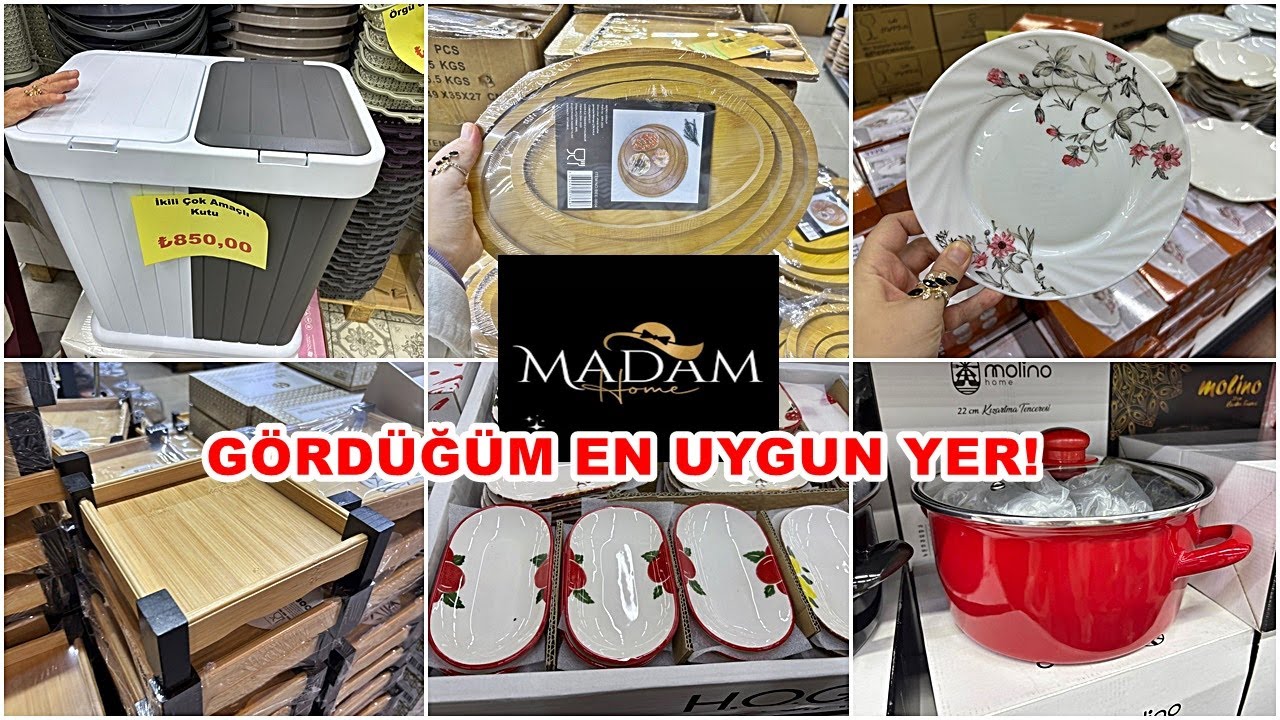 MADAM HOME AÇILDI‼️ HER ŞEY AŞIRI UYGUN‼️ BU KADAR UYGUNU YOK /ÇEYİZ ALIŞVERİŞİ /ÇEYİZLİK/KOŞUN
