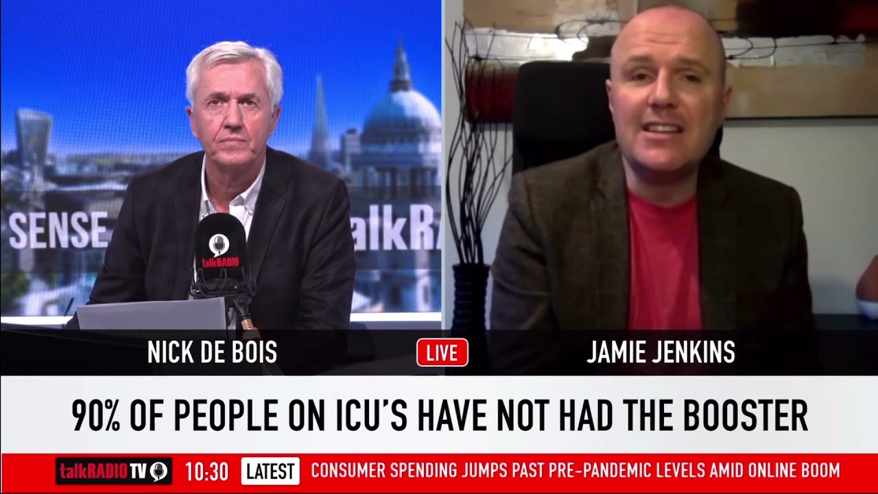 Jamie Jenkins interview with Nick De Bois on the misrepresentation of stats on #covid19 31/12/21