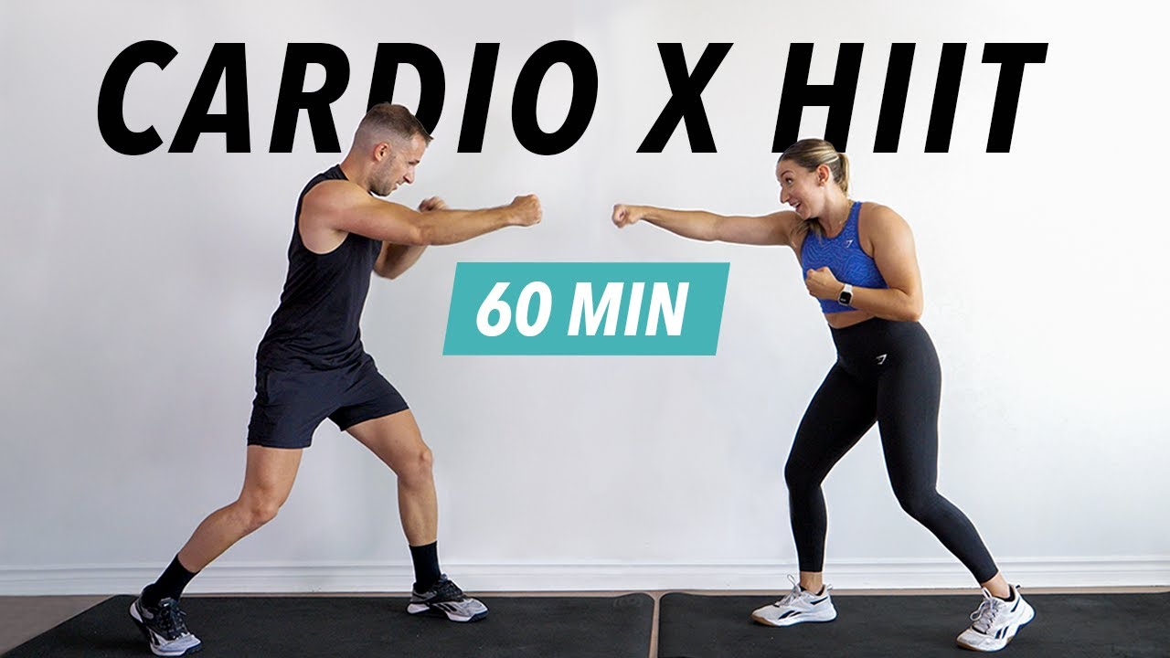 60 Min Fat Burning HIIT | Burn 1000 Calories | Full Body Workout At Home (No Equipment)