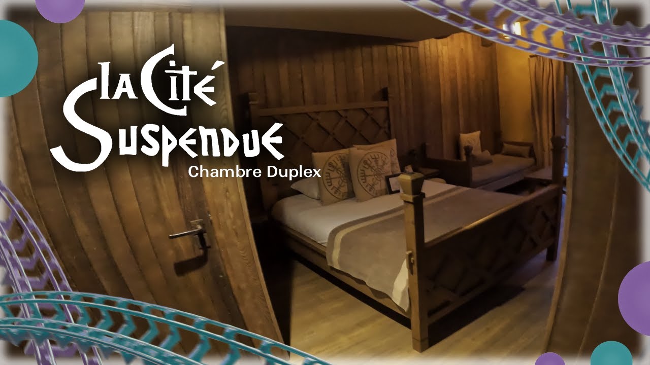 Cité Suspendue - Chambre Duplex [Room Tour] – Parc Astérix