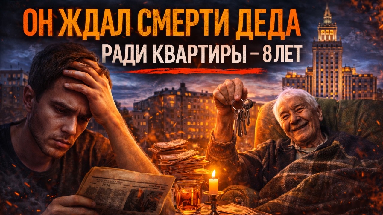 Он ждал смерти деда ради квартиры — 8 лет