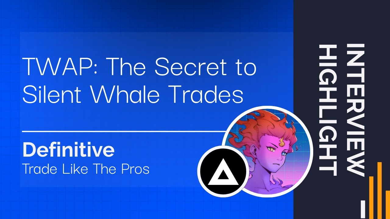 TWAP Orders Explained in 2 Minutes | Definitive ($EDGE)