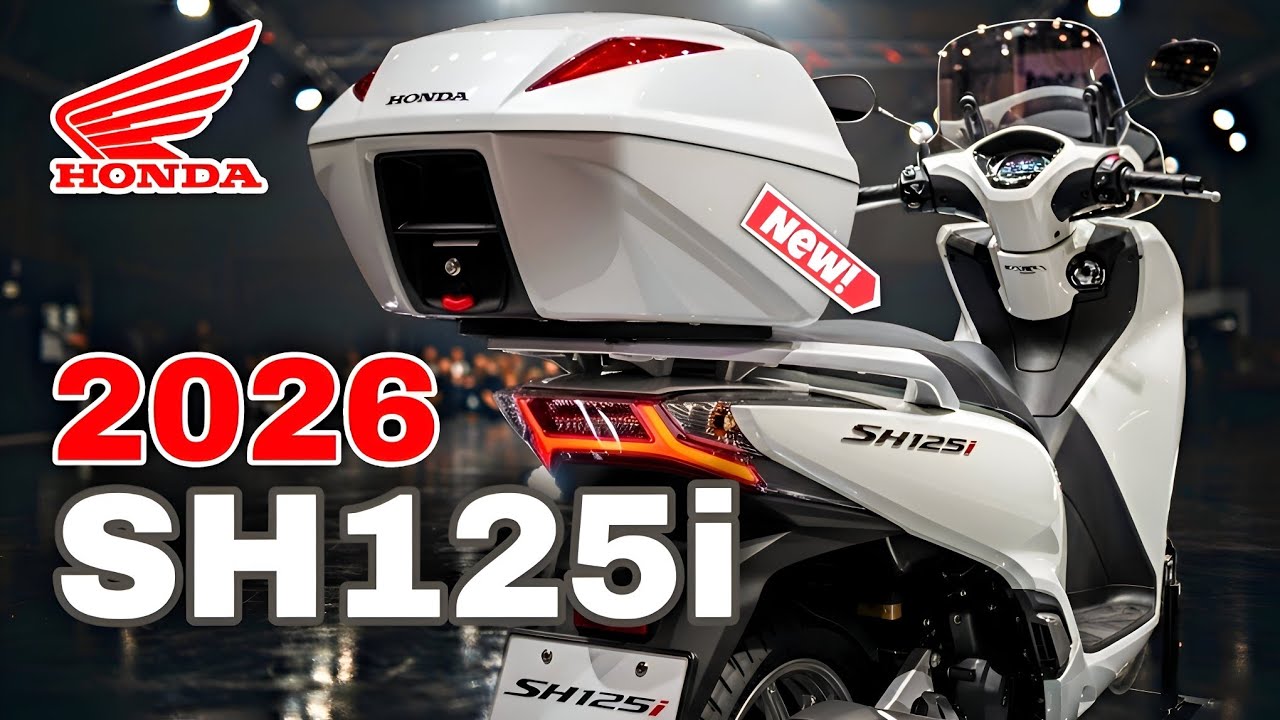 🚨ПРЕДСТАВЛЕН HONDA SH125i 2026 ГОДА? — Самый чистый 125-кубовый мотоцикл Honda за всю историю?