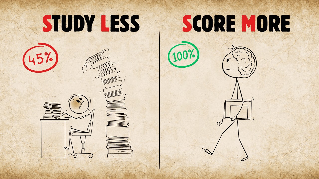 How to STUDY so FAST it feels like CHEATING