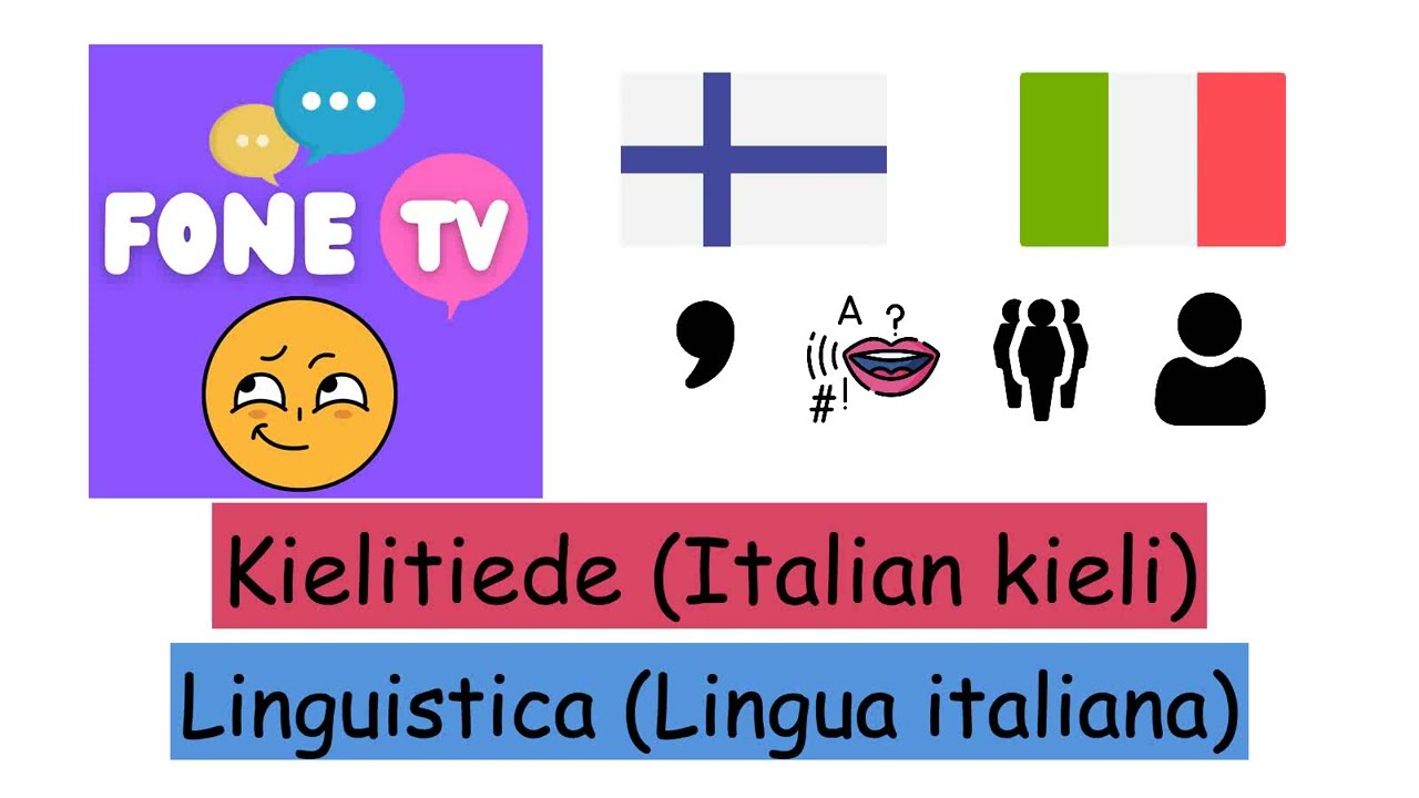 Kielitiede (Italian kieli) (fi-it)