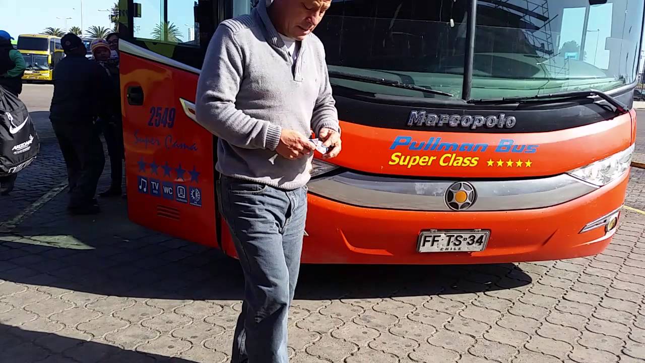 Incumplimiento horario pullman bus