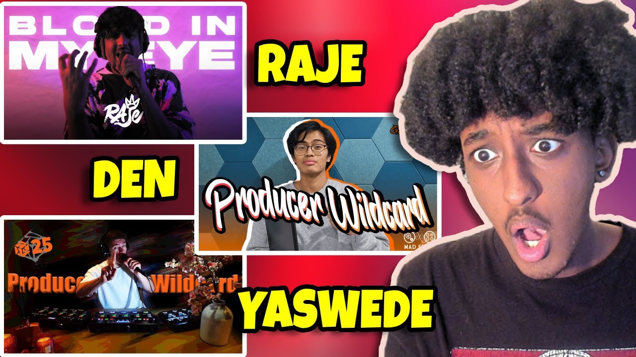 Yolow Reacts | Raje, DEN & Yaswede | GBB25: World League Producer Wildcards