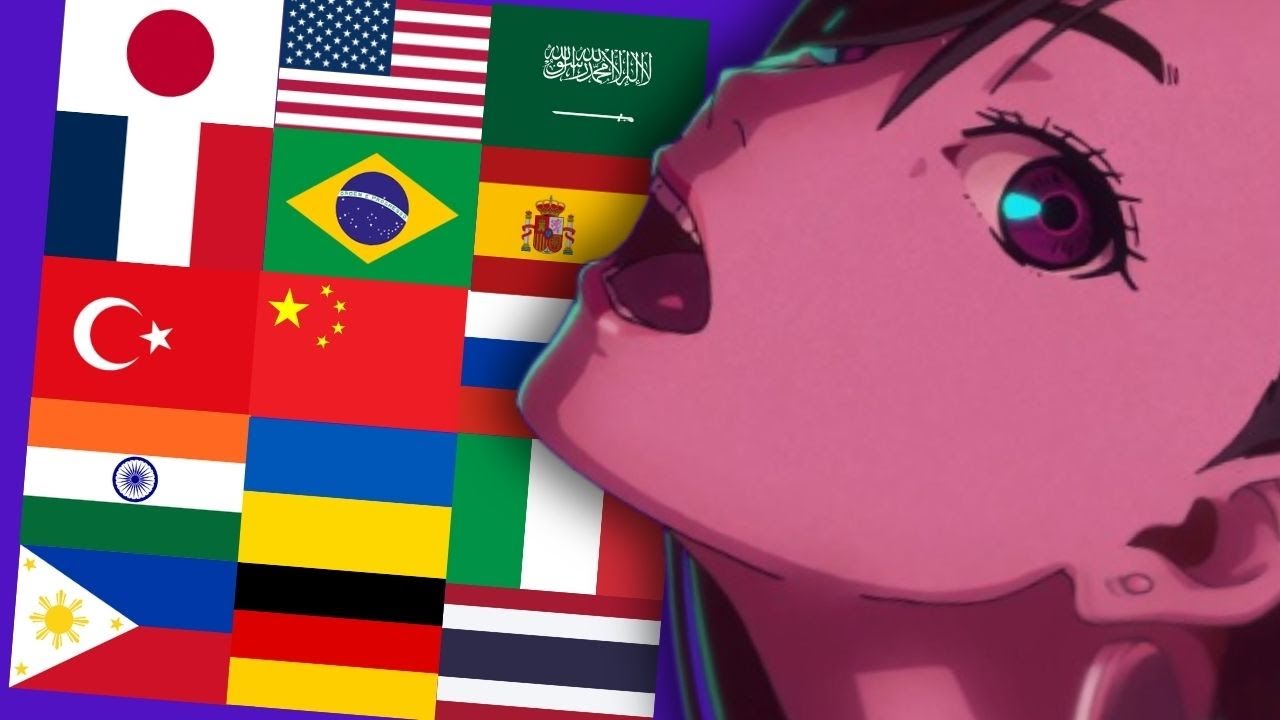 DAN DA DAN OPENİNG İN 15 LANGUAGES // OTONOKE