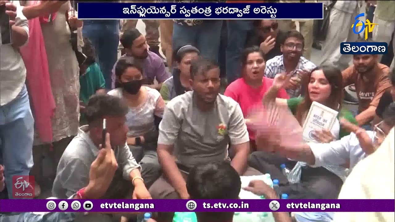 జంతర్&zwnj; మంతర్&zwnj; దాడి కేసులో ఇన్&zwnj;ఫ్లుయెన్సర్&zwnj; స్వతంత్ర భరద్వాజ్&zwnj; అరెస్ట్&zwnj;