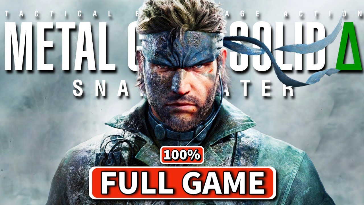 Metal Gear Solid Delta: Snake Eater 100% Walkthrough / Guide | (MGS 3 Remake) FULL GAME