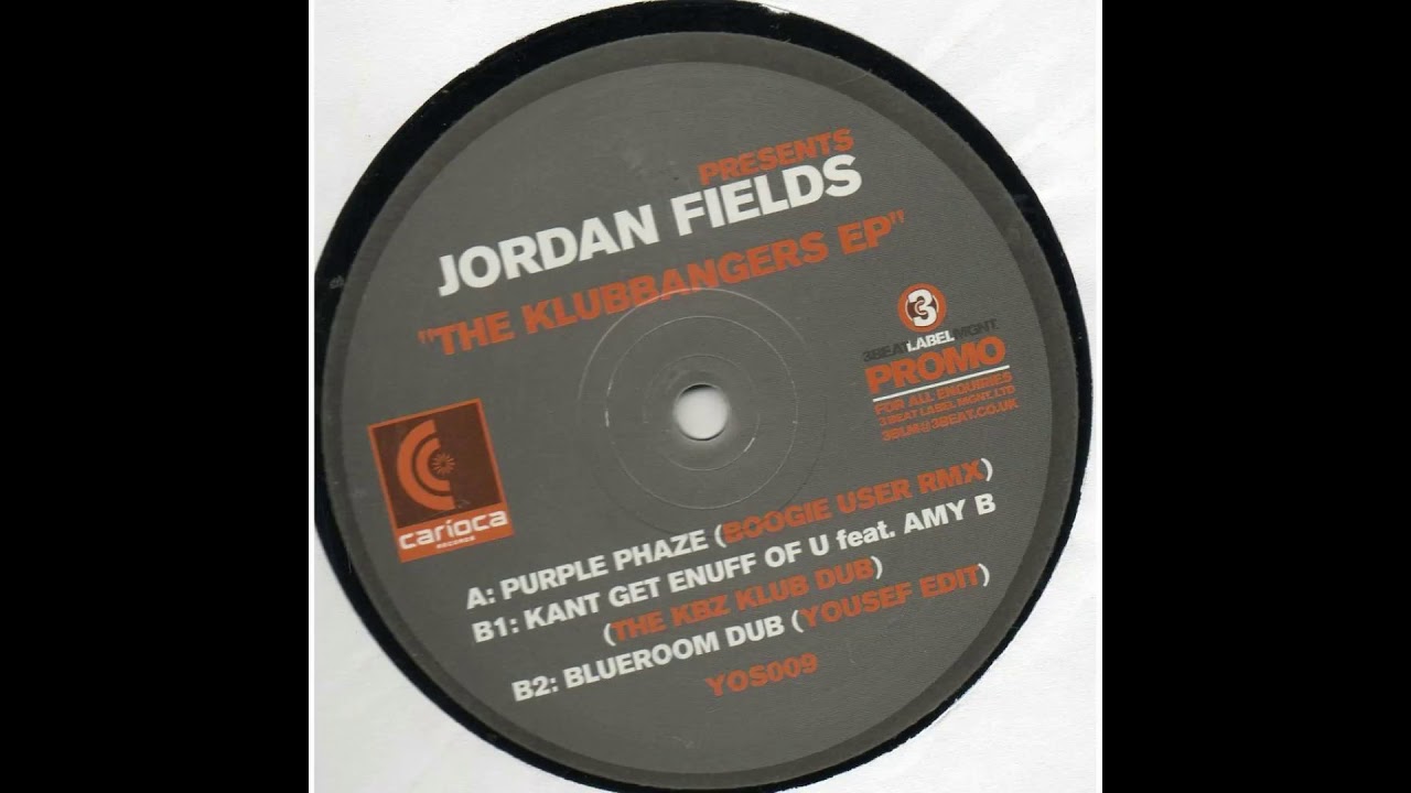 Jordan Fields - Kant Get Enough Of U (The KBZ Club Dub)