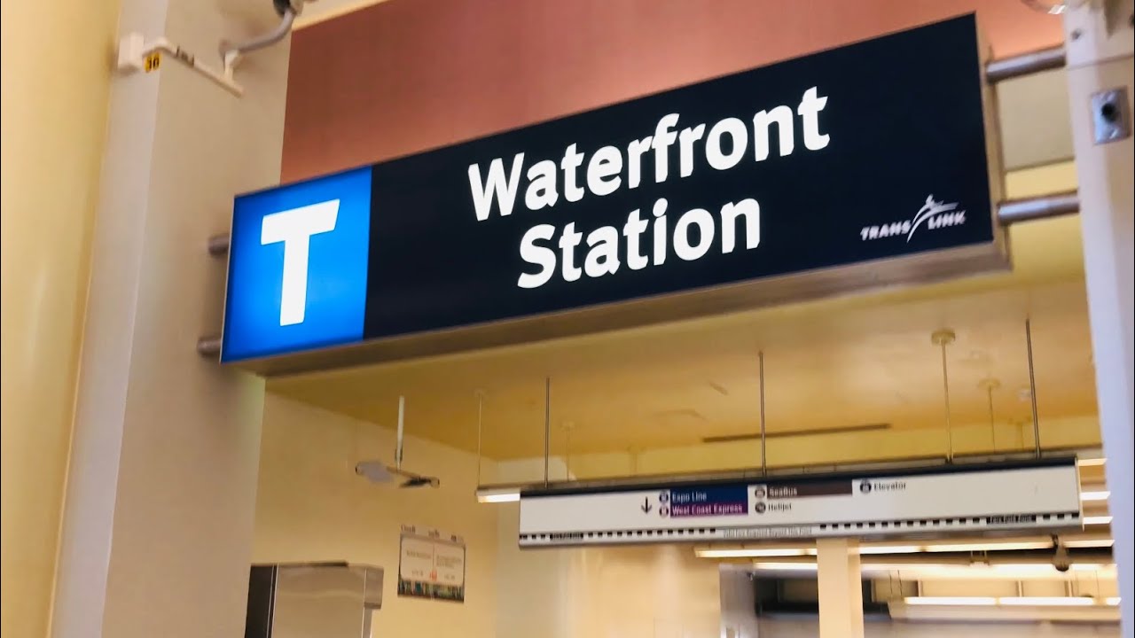 [Train Station] Waterfront Station, Vancouver, Apr 8, 2021 ウォーターフロント駅 バンクーバー