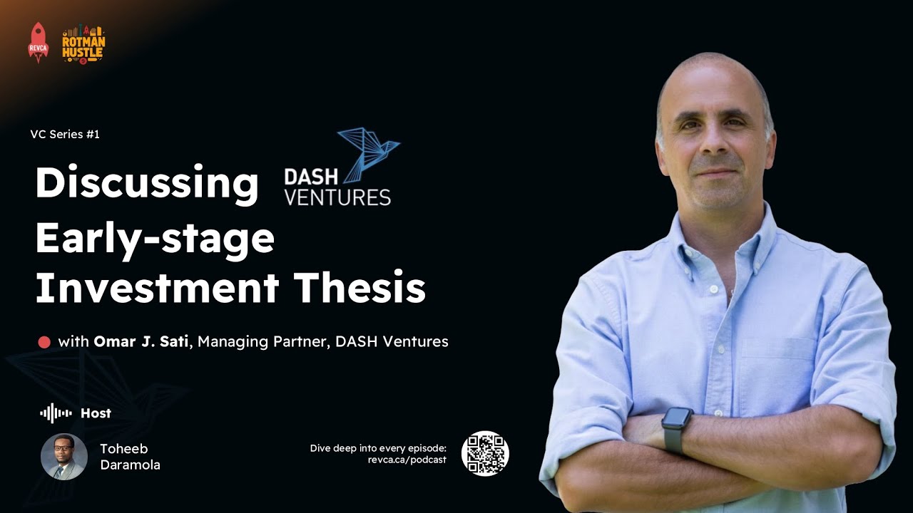 Rotman Hustle - Enter the World of Venture Capital in the MENA Region with DASH Ventures